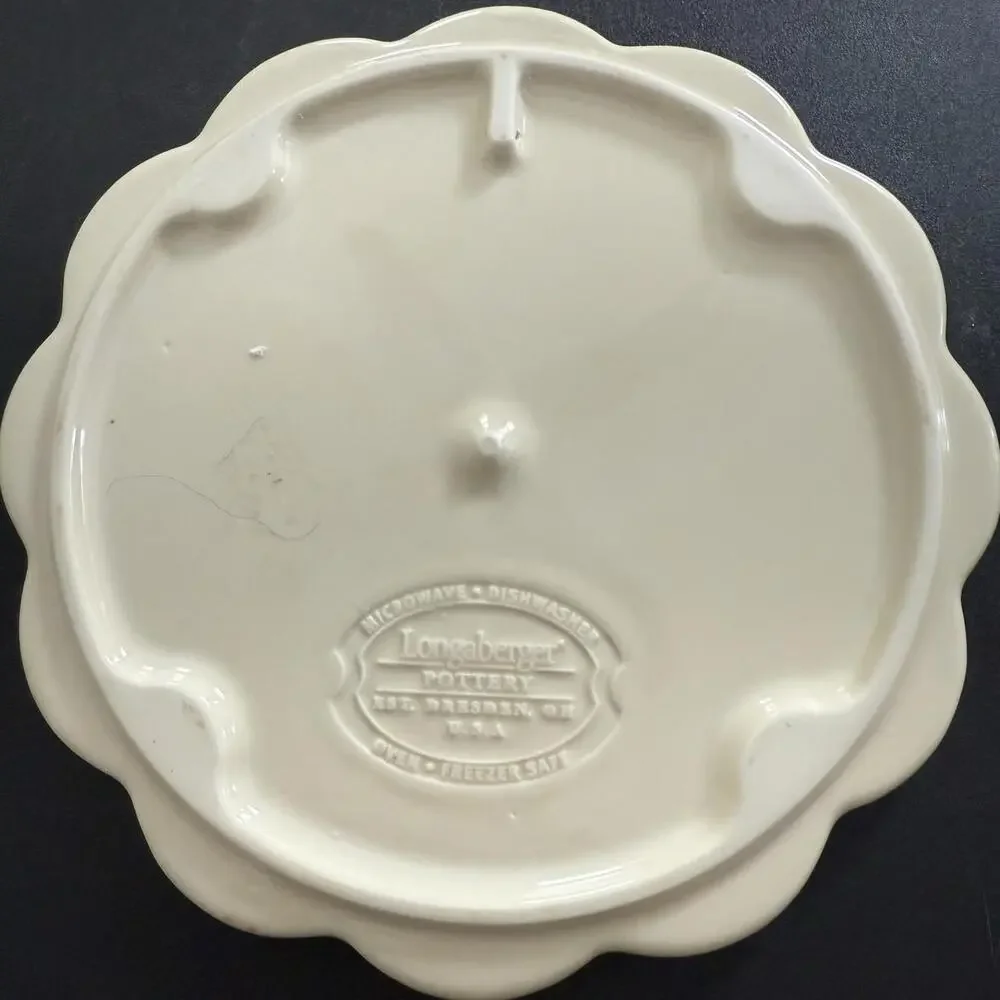 Longaberger Ceramic Trivet. Rooster Paprika Red - Picture 4 of 6